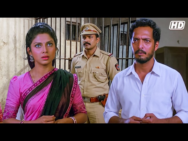 सुना था कानून अंधा होता यहाँ तो देख भी लिया... | Nana Patekar, Varsha Usgaonkar Best Movie Scene