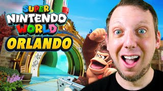 Donkey Kong Country & Super Nintendo World Reveal @ Epic Universe - Reaction & Breakdown