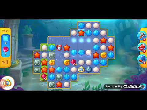 fishdom gameplay / level 7953 / It is like the ads? / thank you 피쉬돔 / 모바일 게임 / 구독 좋아요 눌러주세요 감사합니다 ~