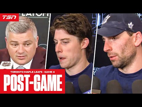 'We're not yelling at each other because we hate each other': Maple Leafs sound off on Game 4