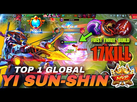 17Kills + Maniac !! YSS SUPER FAST FARMING AND PERFECT AGGRESSIVE🤯 | TOP 1 GLOBAL BEST BUILD - MLBB