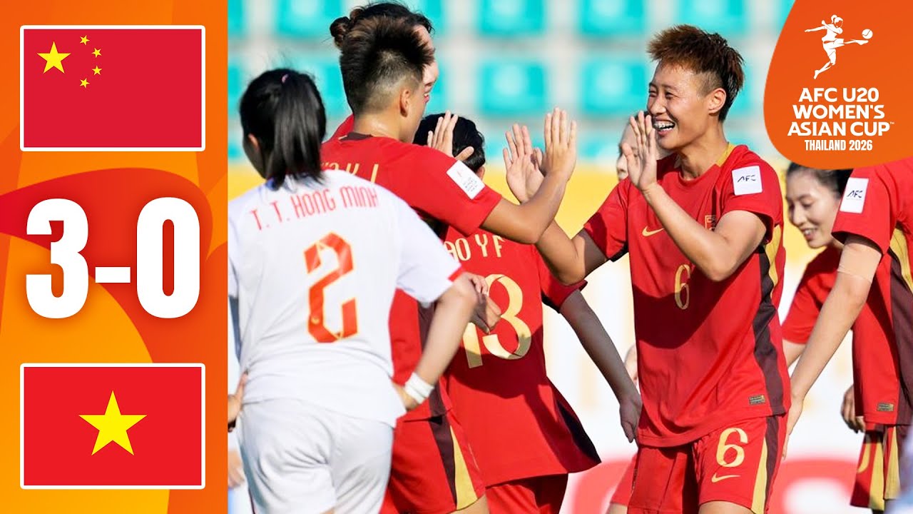 China U20 vs Vietnam U20 Highlights