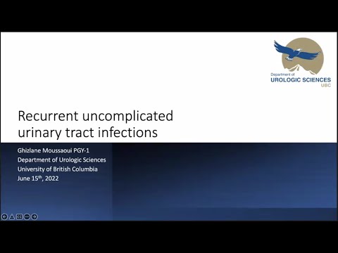 Recurrent Uncomplicated Urinary Tract Infections