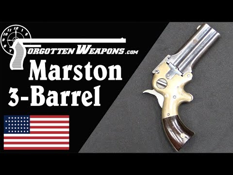 Marston 3-Barrel Selectable Pocket Derringer