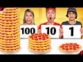 100 LAYERS CHALLENGE THE NUMBER YOU COME UP YOU EAT PART 5 Challenge