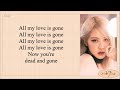 ROSÉ - Gone (Lyrics)