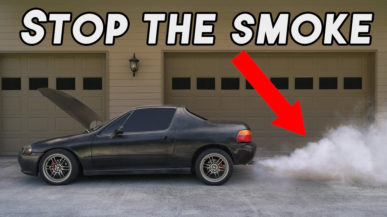How to STOP your Engine from Smoking (How to Replace Valve Seals)