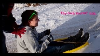 preview picture of video 'Ice Storm Sledding with Jeep Wrangler 4x4'