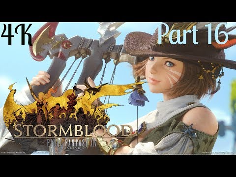 Fantasy XIV Online PS4 PRO 4K: Stormblood - Botanist's Guild Part 16