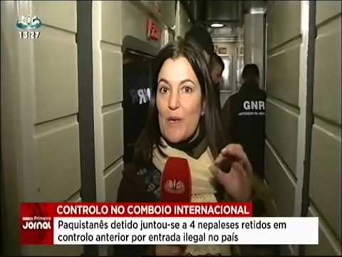 GNR | Controlo no comboio internacional
