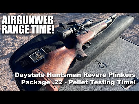 Daystate Huntsman Revere .22 Plinkers Package w/ MTC Optics - Time for Pellet Tests!