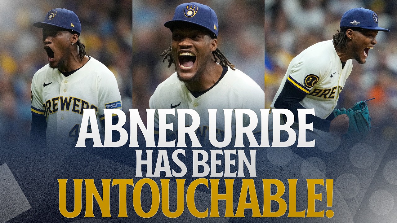 AMAZING ABNER! Abner Uribe has been INCREDIBLE out of the 'pen for the Brewers this Postseason! 🔥