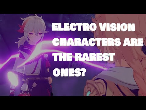 Kazuha Told Us That Electro Vision Holders Are Rare | Genshin Impact