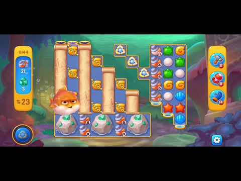 Fishdom 6144 Hard Level - NO 💣🧨💥