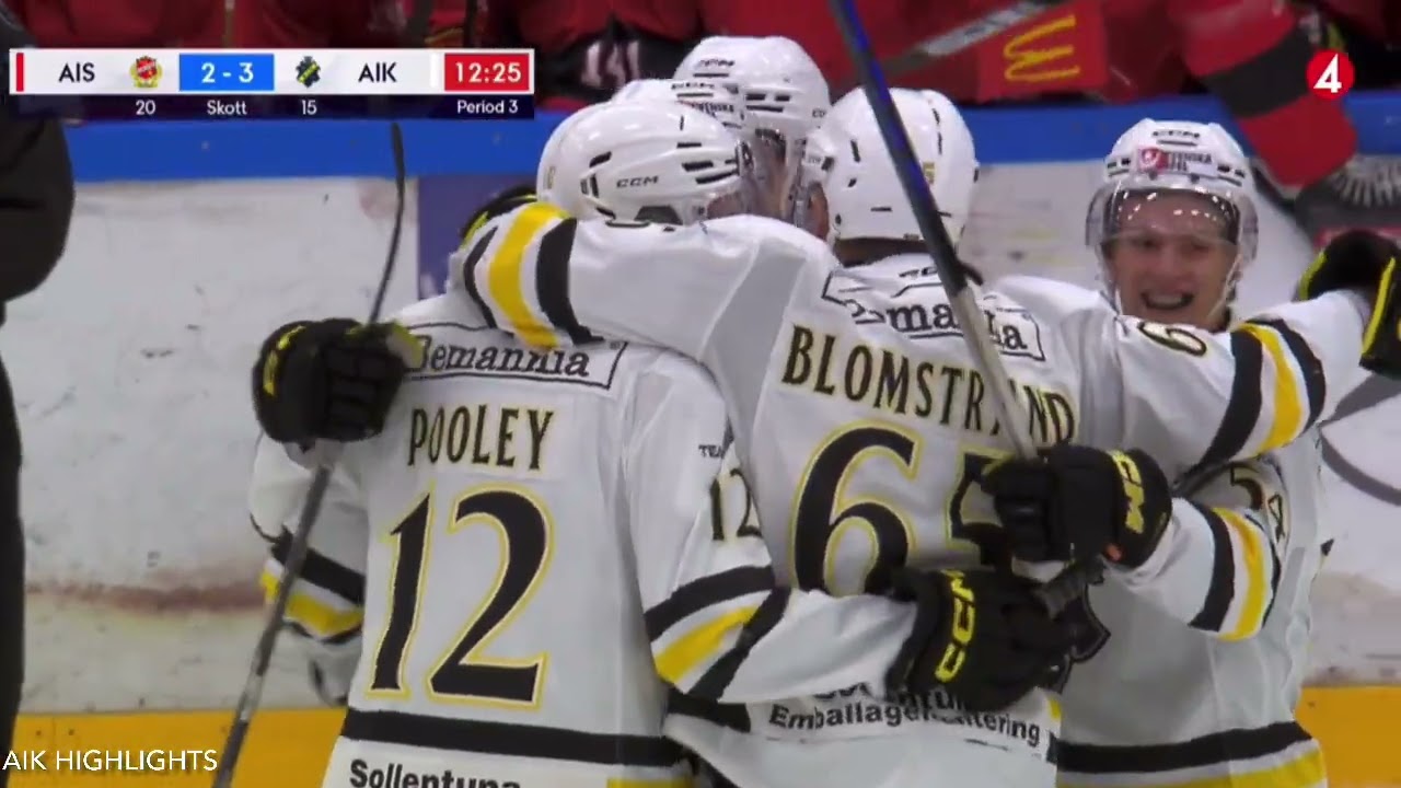 Almtuna - AIK | Hockeyallsvenskan 2025/26 Omgång 27