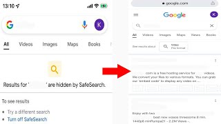 How to TURN OFF Safe Search on iPhone for Google (Gives You More searches)