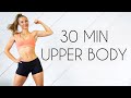 30 min TOTAL UPPER BODY Workout (Tone & Strengthen with Dumbbells)