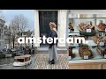 let’s go to Amsterdam | exploring the city, thrifting & eating delicious food