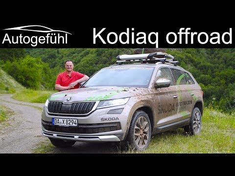 Skoda Kodiaq Scout FULL OFFROAD REVIEW 2019 @ Skoda Euro Trek - Autogefühl