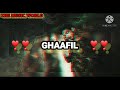 GHAAFIL LYRICS LYRICAL VIDEO TALHA ANJUM VERSE ADIL SULTAN X TALHA ANJUM