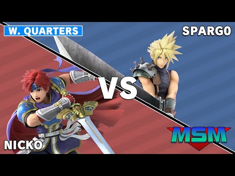 Offline MSM 233 - Sparg0 (Cloud) VS Nicko (Roy) - Winners Quarters