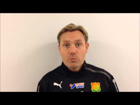 Intervju med Thomas Askebrand efter GAIS - Falkenbergs FF