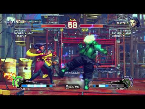 devilcuco (Oni) Vs Eddi3Now (Rose) Arcade Edition 2012 1080p