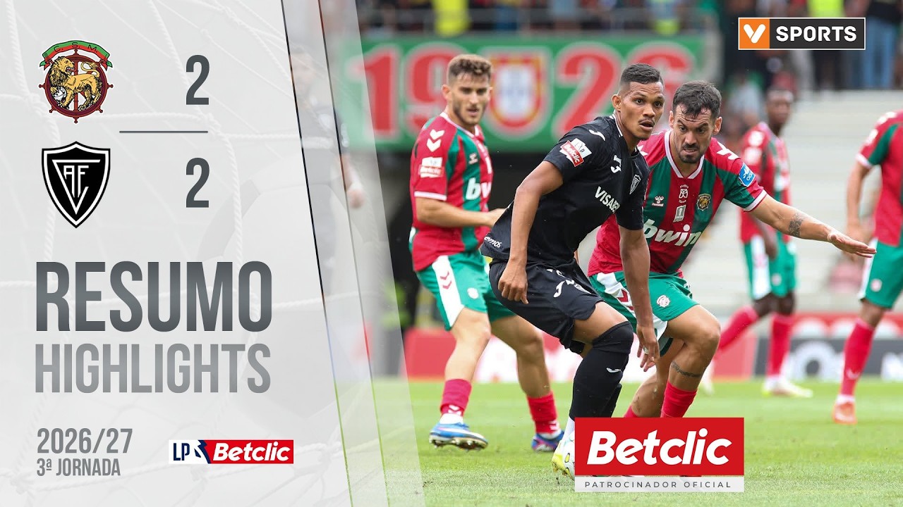 Resumo: Marítimo 2-2 Académico (Liga 26/27 #3)