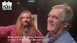 The 8 Reindeer Monologues interviews Chaing Mai Resident actor Nick Zailian who plays Donner video