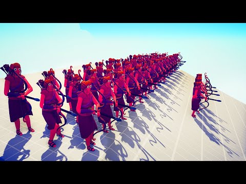 50 RANGED UNITS vs 50 MELEE UNITS - TOURNAMENT #3 | TABS - Totally Accurate Battle Simulator