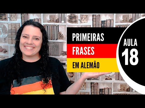Verbo LERNEN em Alemão Parte 1 | Aula #18 | Primeiras Frases em Alemão
