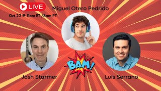 Talk about AI Agents live with Miguel Otero, Josh Starmer, Luis Serrano @TheNeuralMaze @statquest