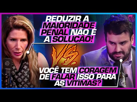 DEBATE HEATS UP! SHOULD LOWERING THE AGE OF CRIMINAL RESPONSIBILITY HAPPEN IN BRAZIL? - RENATO VS...
