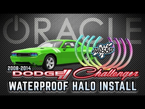 Dodge Challenger 2008-14 ORACLE Surface Mount Waterproof Halo Install Guide