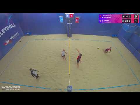 21:35 I. Kobylianskyi / R. Voloshchuk - A. Bakotin / V. Avramenko 14.03.2023 | Winners Beach Volleyb