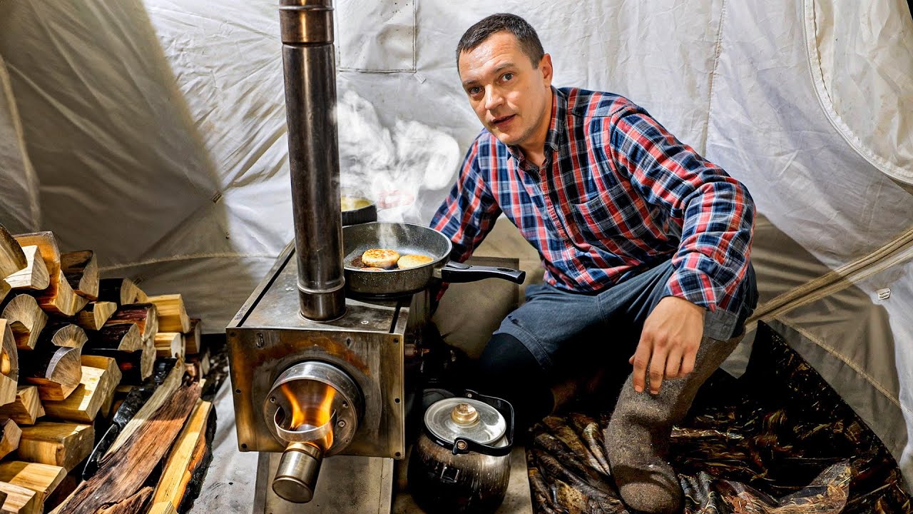 НА ПОИСКИ ЗОЛОТА! РАЗБИЛ ЛАГЕРЬ. ПАЛАТКА, БЫТ. | СТРОЮ СТРАТЕГИЧЕСКИЙ МОСТ | ЖИЗНЬ В ДИКОЙ ТАЙГЕ!