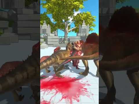 random team #13 vs carnivore dinosaur #arbs #dinosaur #simulator #gameplay #game