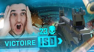 J ai gagné avec la nouvelle smg iso sur warzone ★ top1 23 kills