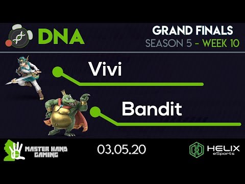 DNA S5:W10 - Vivi (Hero) Vs. Bandit (King K Rool) - Grand Finals