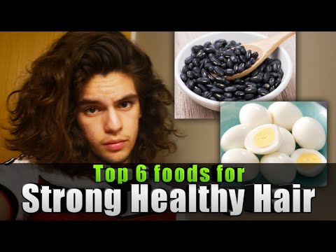 Top 6 Foods For Hair growth | Reverse Hair Loss Naturally | Best Diet For Hair Growth