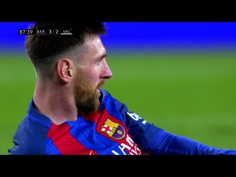 Lionel Messi vs Valencia (Home) 16-17 HD 1080i By IramMessiTV