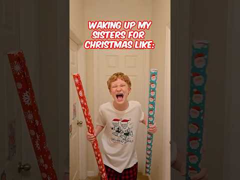 Waking My Siblings Up Christmas Morning 🎄🎅🎁