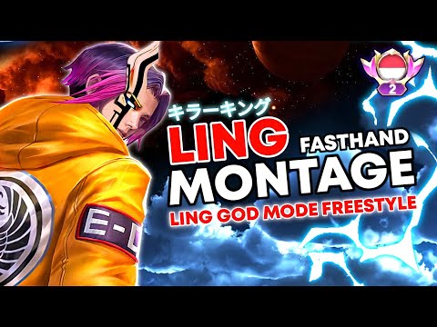 LING MONTAGE Eps 9 | INSANE HANDSPEED LING GOD MODE 🔥 Mobile Legends