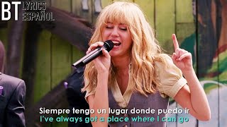 Hannah Montana - You&#39;ll Always Find Your Way Back Home // Lyrics + Español // Video Official