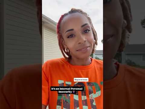 It’s an Internal Personal Insecurity 🤷🏽‍♀️ #foryou