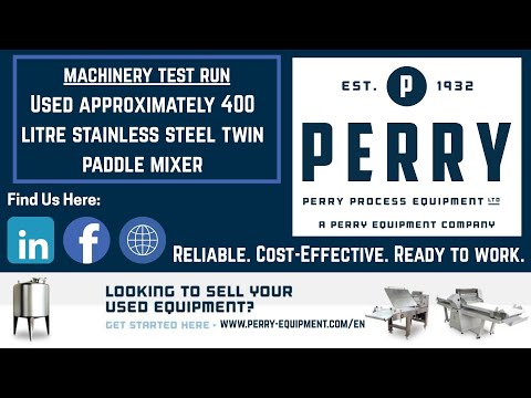 400 Litre Mélangeurs à double arbre | Perry Equipment (1)