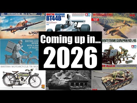 What's coming in 2026? Model kits and projects for next year