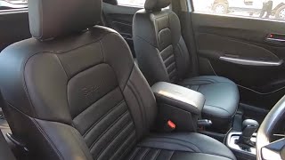 New Seat Covers On My New Swift ZXI+ AMT Cheapest Seat In Raipur Bucket Fit Seat Cover Installation