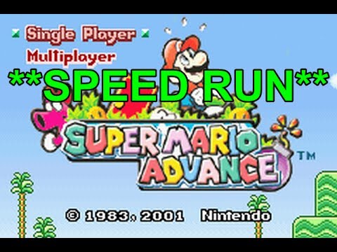 Super Mario Advance Speed Run (in 7 minutes!!) Any %!