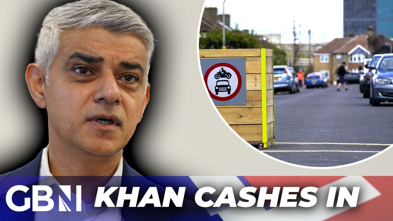 Sadiq Khan ATTACKING 'average working people' as he CASHES in £200 MILLION from LTN fines